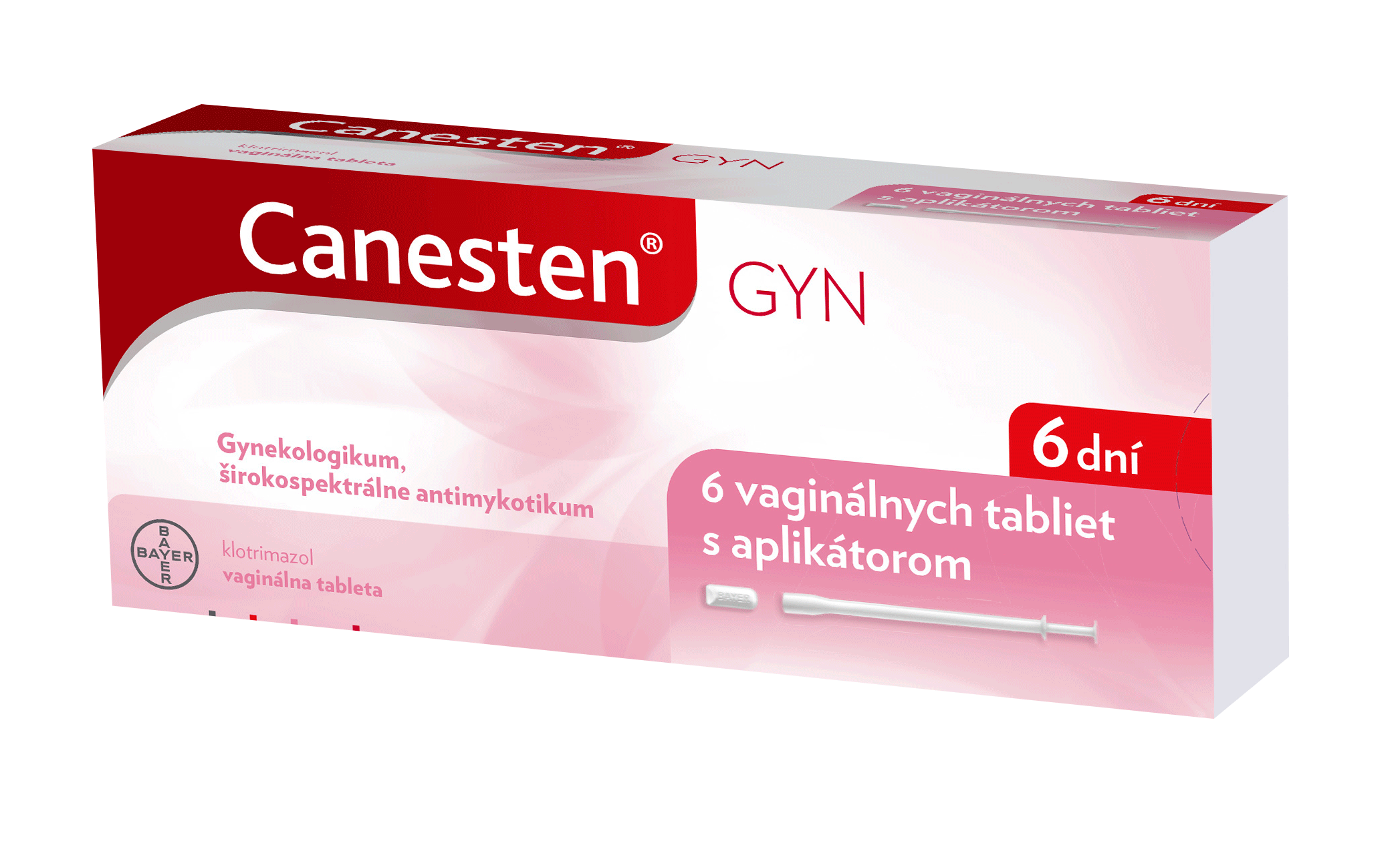 Balenie Canesten GYN 6 DNÍ