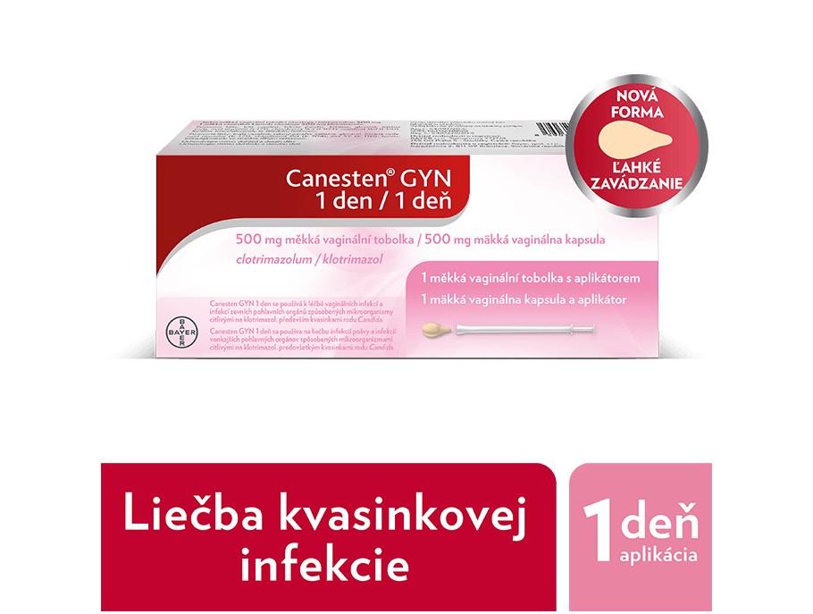 Canesten Gyn mäkká vaginálna kapsula