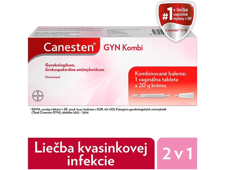 Canesten GYN Kombi - 1 v liečbe