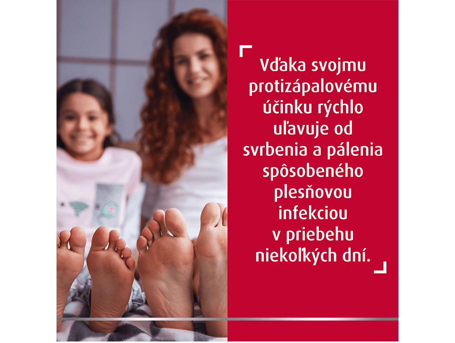 Canespor krém - účinky